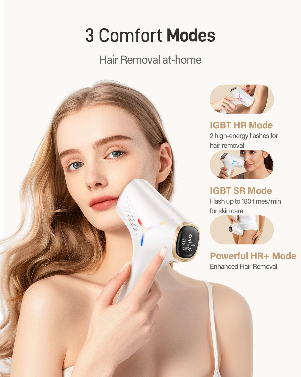 Laser Beauty Pro – Épilateur IPL Haute Performance