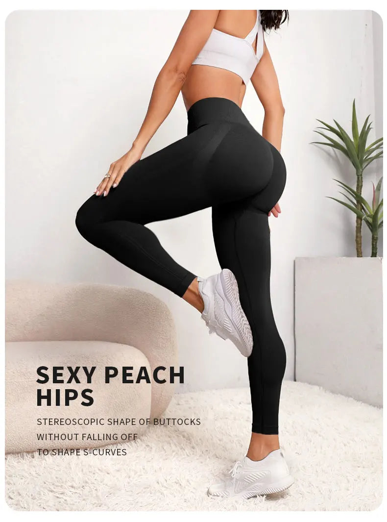 Legging Sport Sculptant Squat-Proof – Maintien & Confort 4-sens