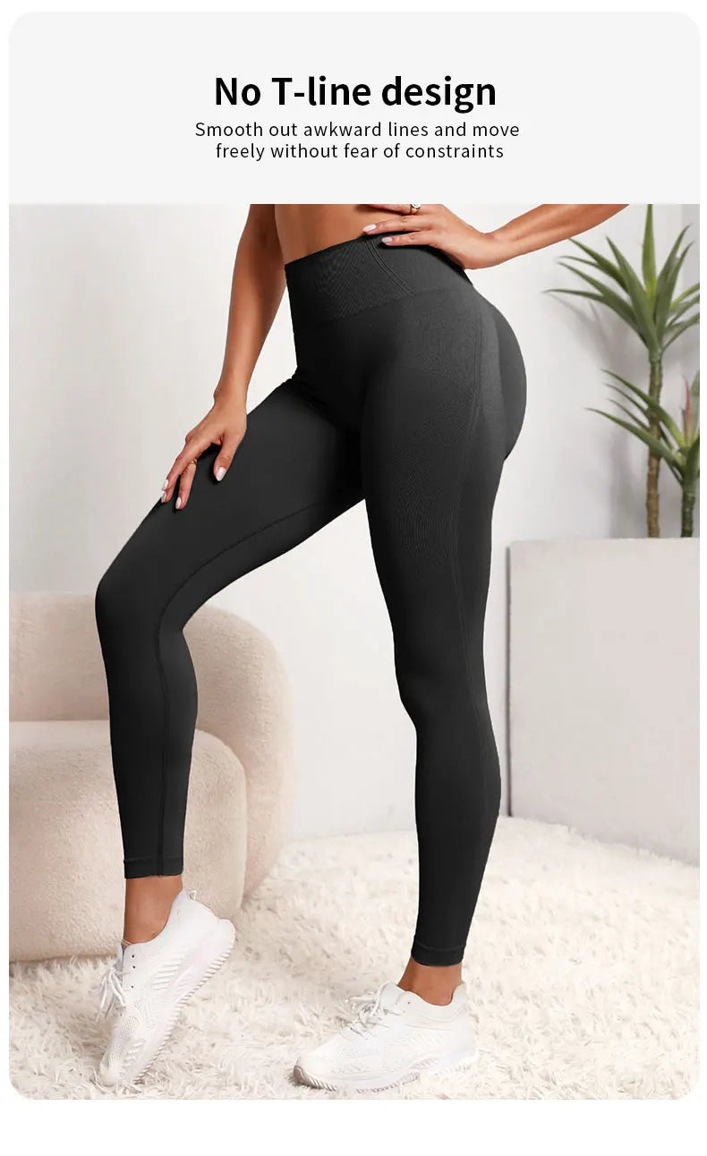 Legging Sport Sculptant Squat-Proof – Maintien & Confort 4-sens