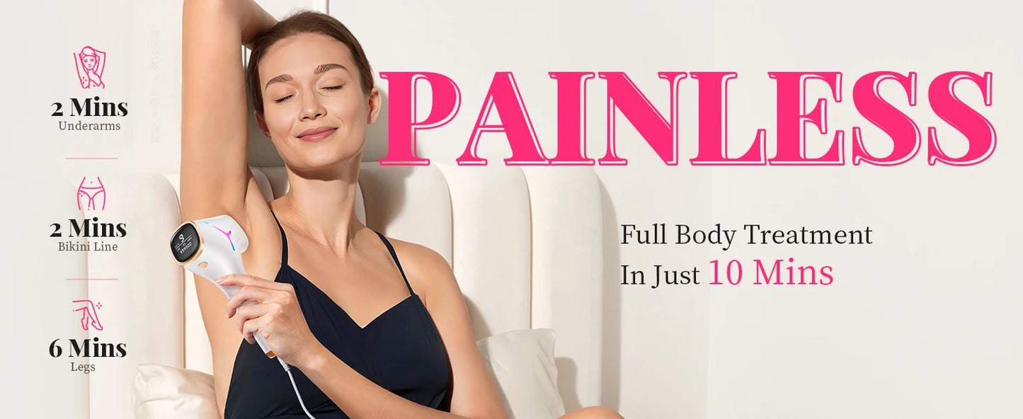 Laser Beauty Pro – Épilateur IPL Haute Performance