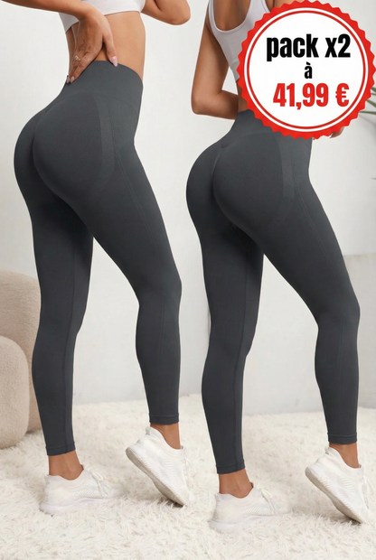 Legging Sport Sculptant Squat-Proof – Maintien & Confort 4-sens