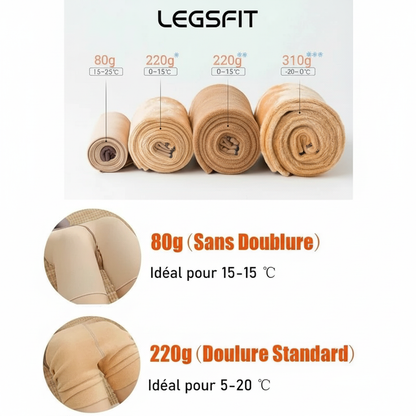 LegsFit™ Collant Thermique Ultra-Chaud – Effet Transparence & Confort Hiver