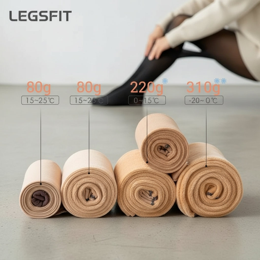 LegsFit™ Collant Thermique Ultra-Chaud – Effet Transparence & Confort Hiver